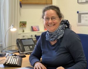 Frau Katharina Linzner von der Kirchenkreissozialarbeit Altenburger Land