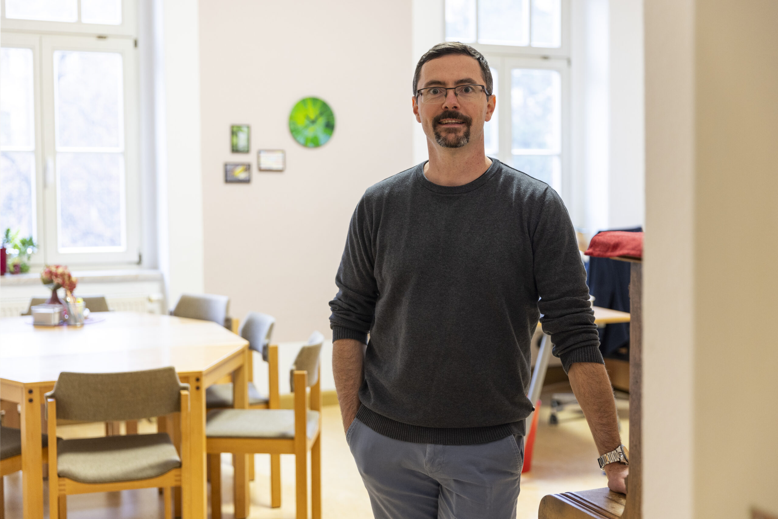 Herr Keith Schütz von der Kirchenkreissozialarbeit Altenburger Land