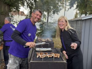 Würstchen vom Grill