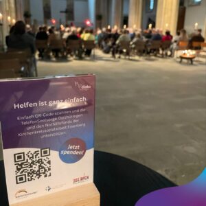 Spendenaufruf für das Benefizkonzert