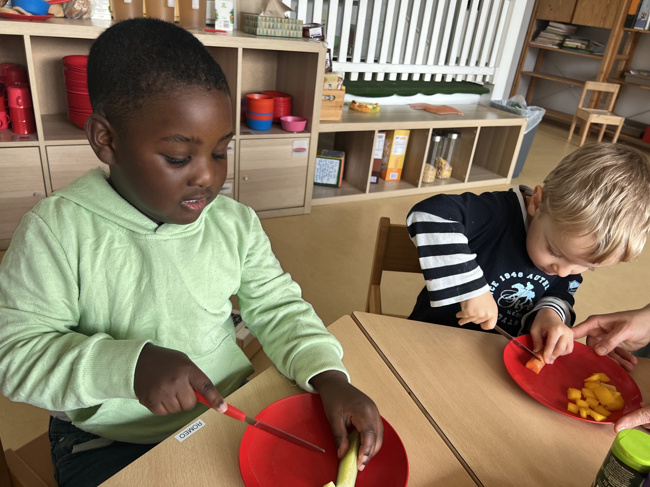 Kleine Köche - große Kiste, unser Projekt mit der Tafel Weimar.