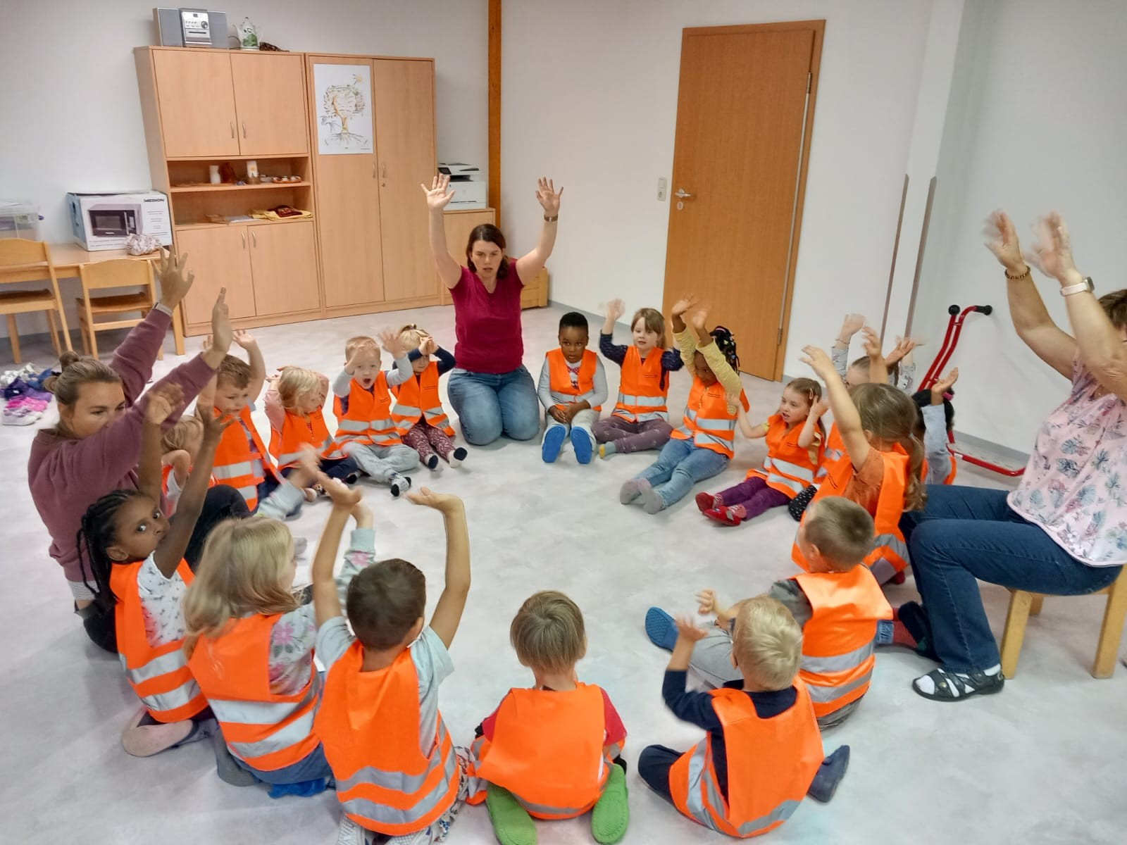 Kindergarten Am Eichwald Bad Blankenburg Warnwesten