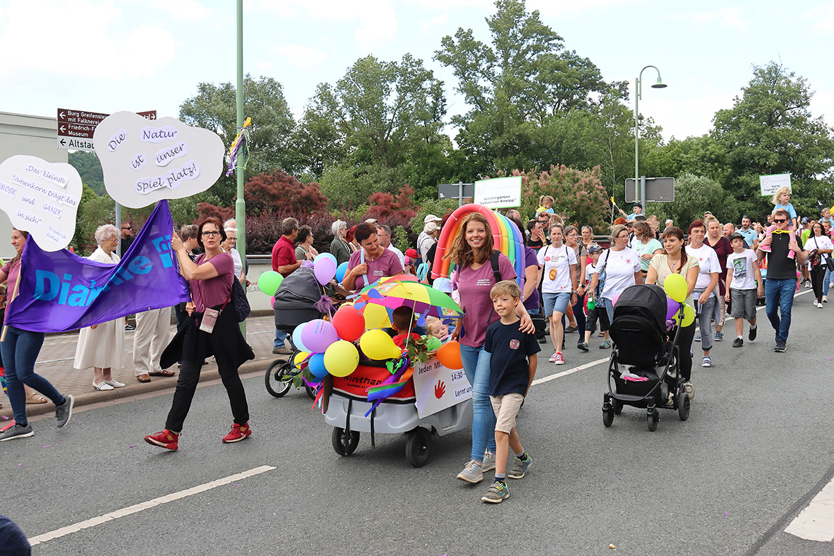 Kindergarten Am Eichwald Bad Blankenburg Festumzug