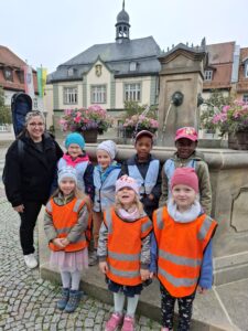 Kindergarten Am Eichwald Bad Blankenburg Besuch beim Bürgermeister
