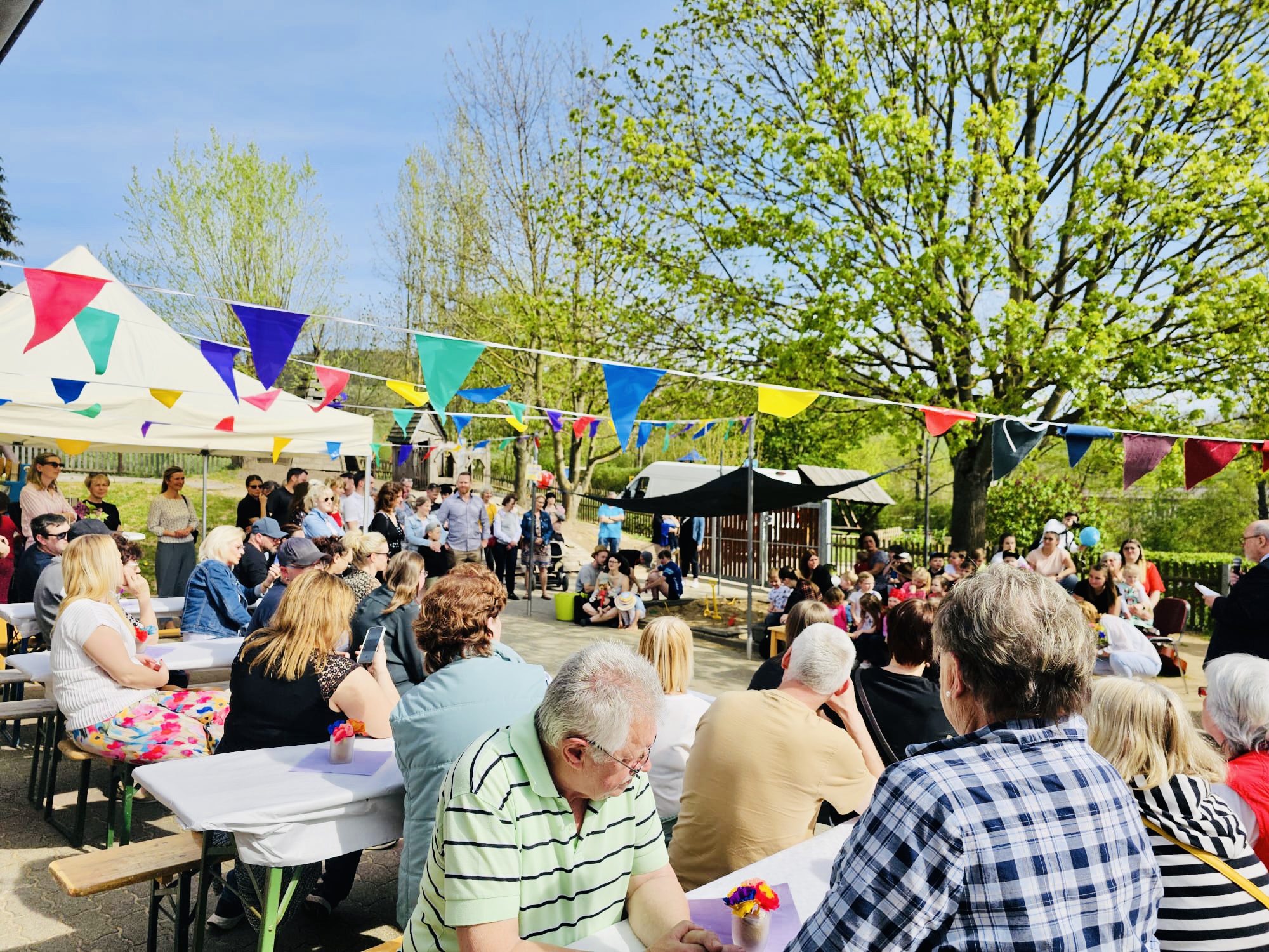 Kindergarten Sonnenkäfer Teichel Sommerfest
