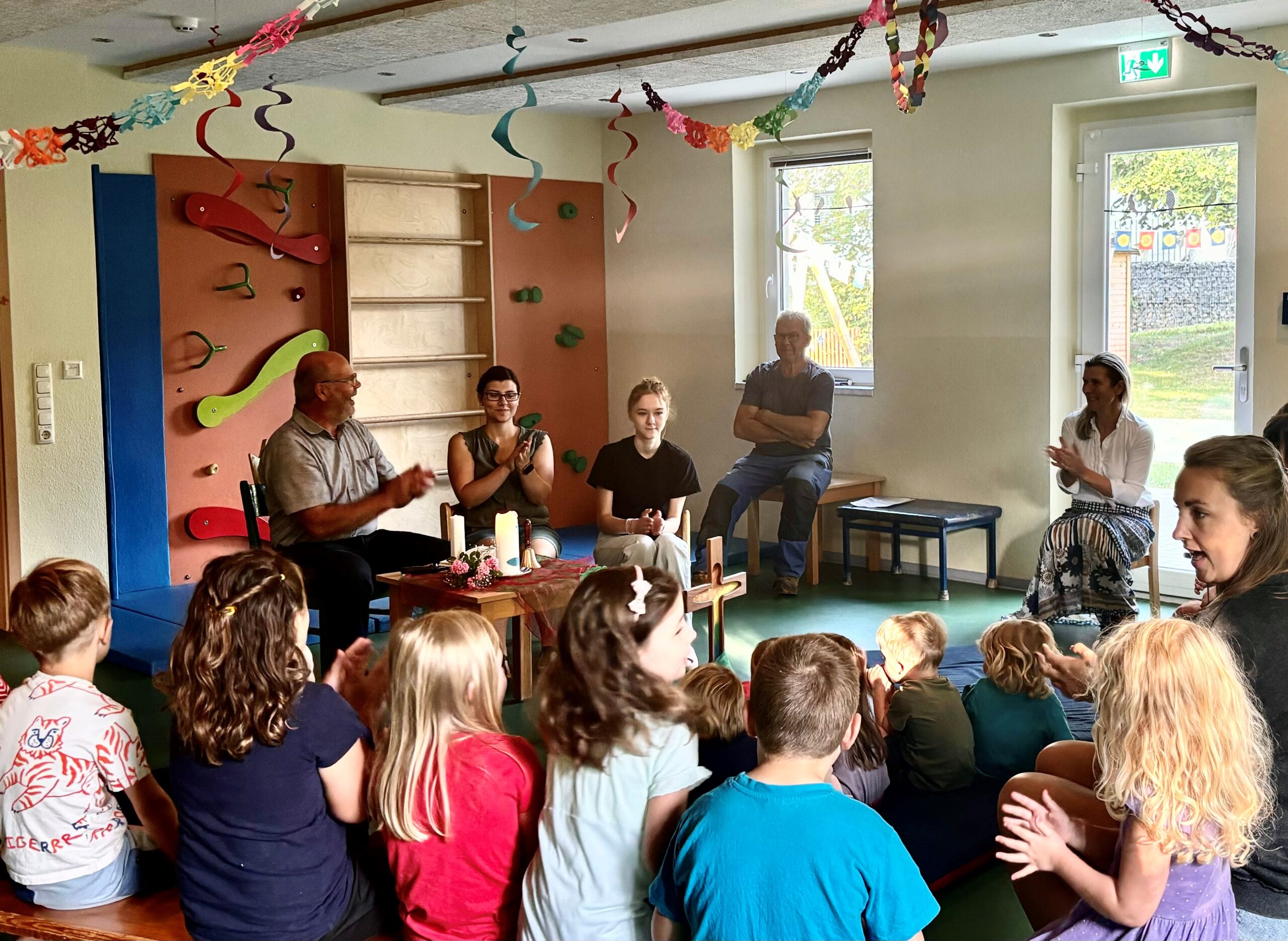 Kindergarten Sonnenkäfer Teichel Musiknachmittag