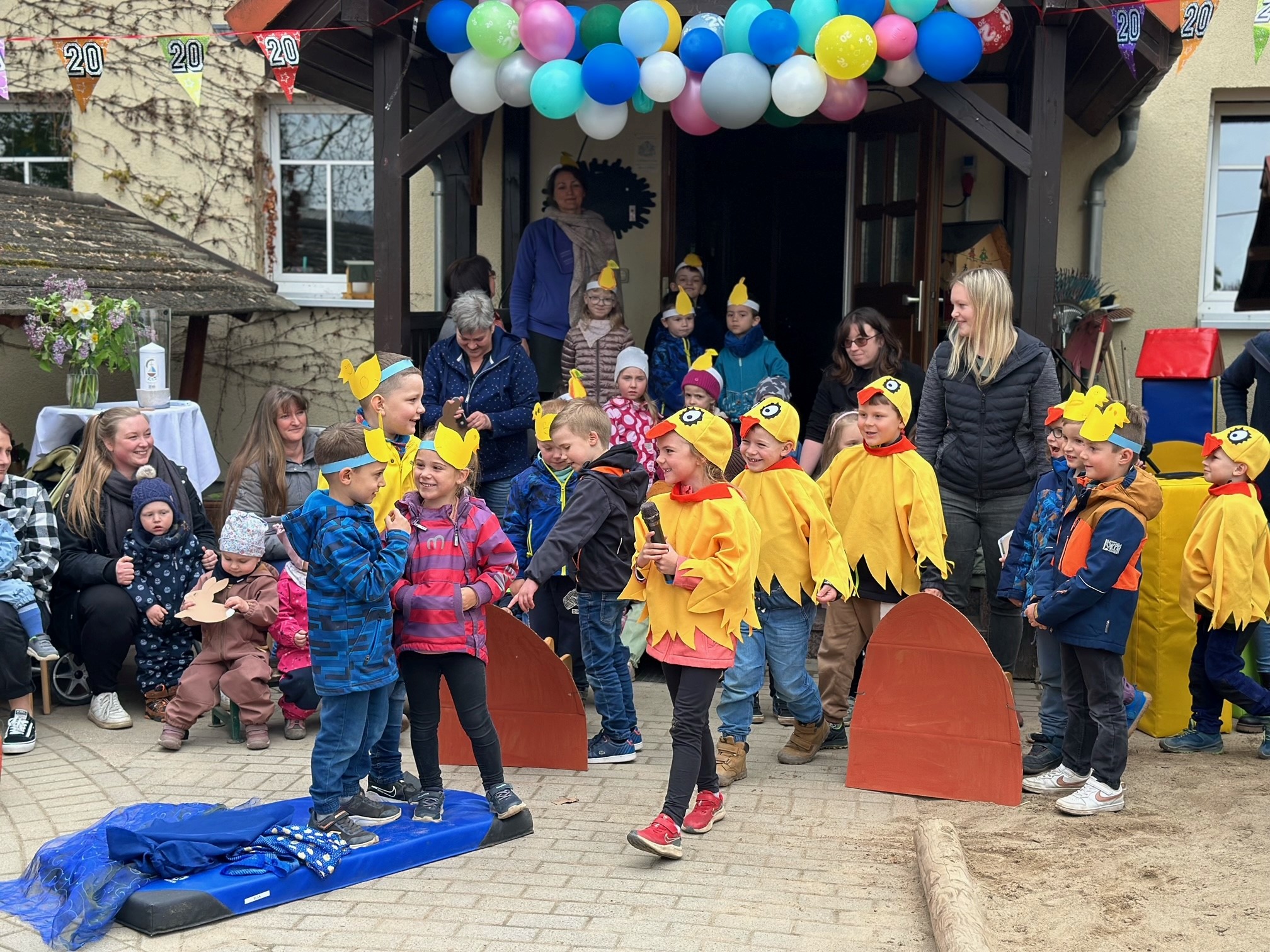 Kindergarten Wehlespatzen Remda Fest 20 Jahre Trägerschaft