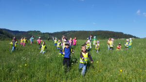 Kindergarten Zwergenparadies Leutenberg - Auf der Wiese