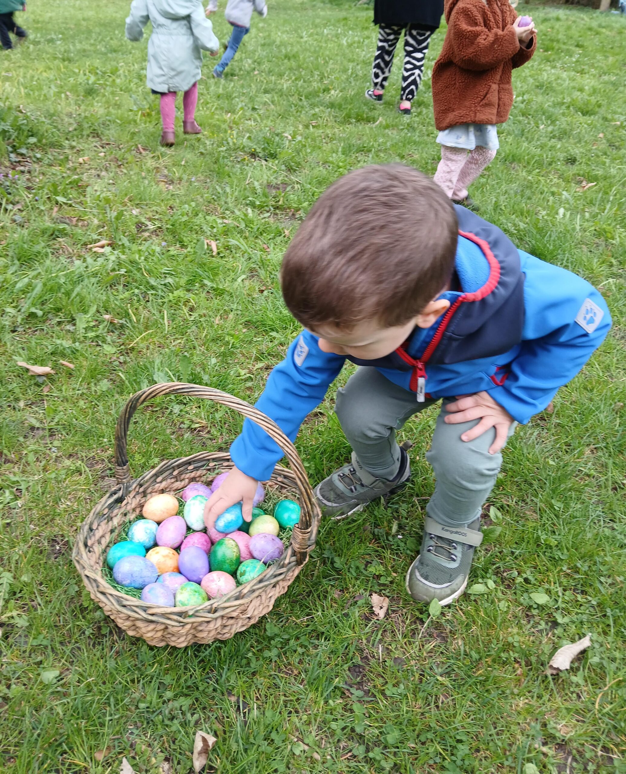Ostereiersuche im Sophiengarten