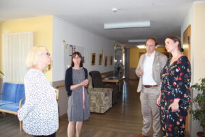 Ministerin in Ebersdorf 2025