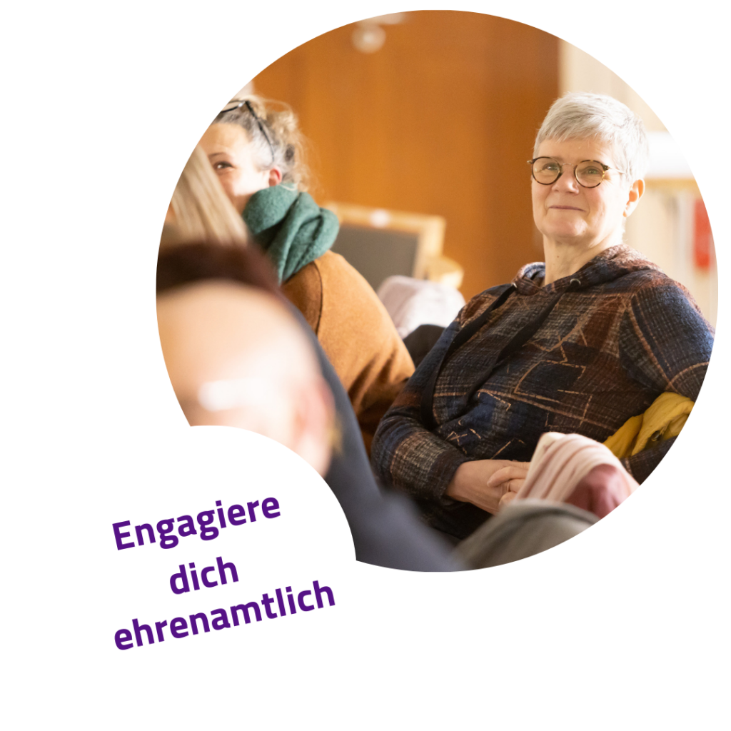 Engagiere dich ehrenamtlich