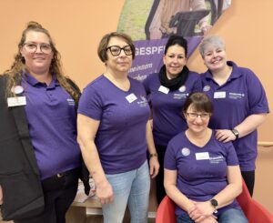 Tagespflege St. Martin Ebersdorf, Team aus fünf Frauen