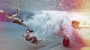 Johannes Landenberger Förderzentrum Johannes Falk in Weimar - Schüler beim Schwimmen
