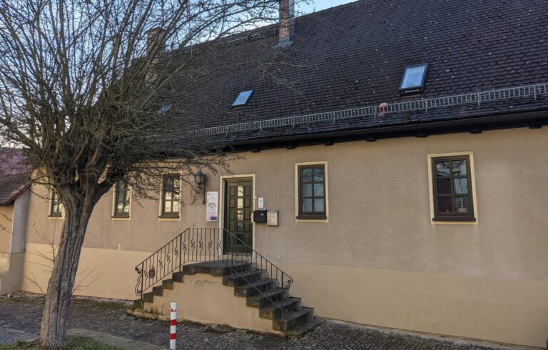 Eingang zum Büro der Kirchenkreissozialarbeit Rudolstadt