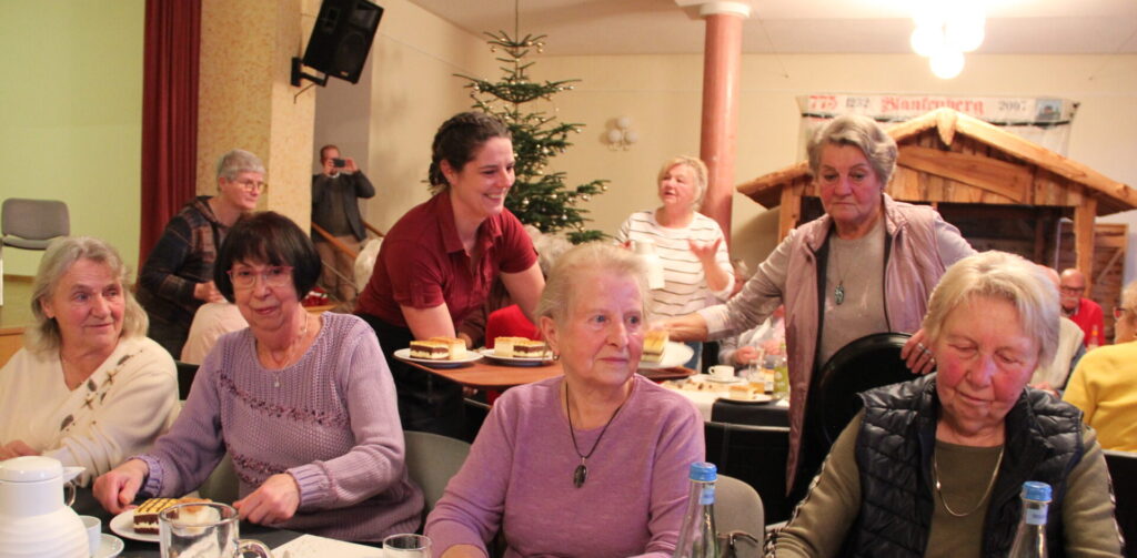 AGATHE-Rosenthal am Rennsetig-Weihnachtsfeier in Blankenberg