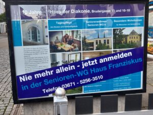 Senioren-WG Haus Franziskus Saalfeld