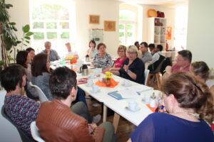 ThINKA Bad Lobenstein und Pößneck, Gesprächsrunde am langen Tisch