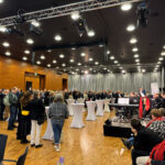 Gründungsfeier Diakoniestiftung Thüringen_012026 - Empfang in der Weimarhalle, Blick auf den Saal