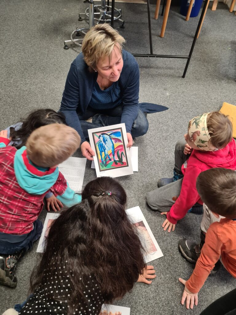 Christo Atelier Bad Lobenstein - Kinder in der Kunstwerkstatt