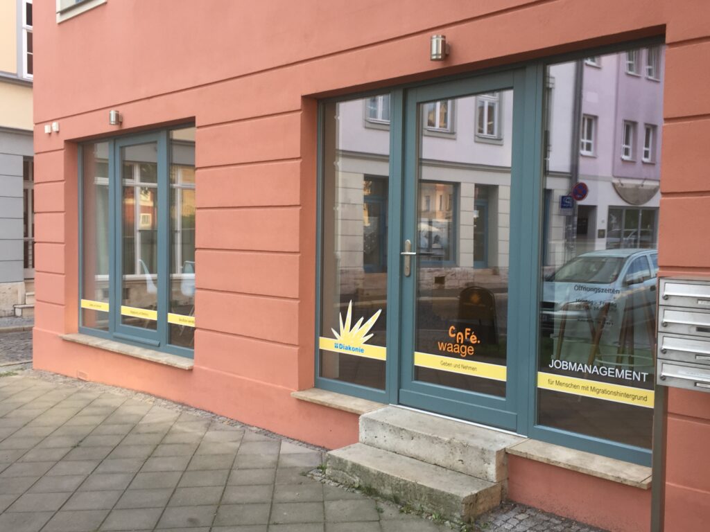Begegnungscafé Waage Weimar-Blick in den Beratungsraum