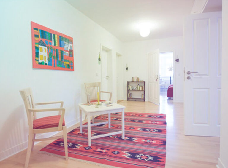 Flur in der Herberge der Diakoniestiftung Thüringen