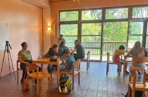 Weimarer Tafel Plus - Blick in das Lerncafé