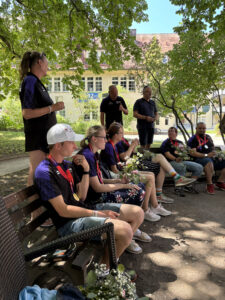 Athletinnen und Athleten des Sportteams