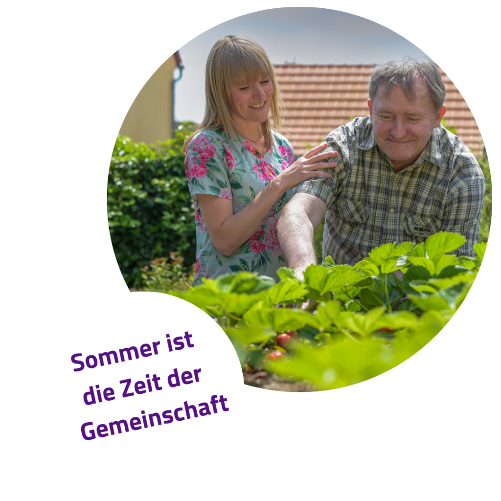 Sommer ist die Zeit der Gemeinschaft