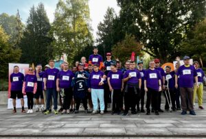 Wartburglauf Eisenach - die Sportler unserer Werkstätten auf einem Gruppenbild 