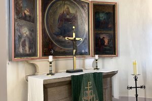 Flügelaltar der Kapelle in Eisenach